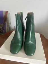 Green LK Bennet Ankle Boots Size 40