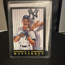 Lot of 1991 Don Mattingly New York Yankees Baseball Cards Fleer Score Upper Deck
