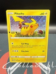 Pikachu SWSH039 Holo Black Star Promo - 25th Anniversary General Mills Pokémon TCG