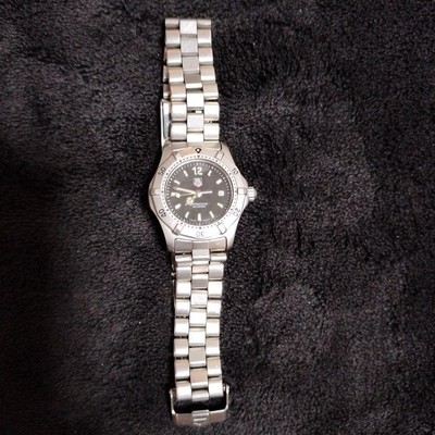 TAG HEUER タグホイヤー プロフェッショナル 2000 WK1310 TAG HEUER 2000 series WK1310 Date black Dial Quartz Ladies