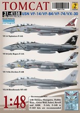 DXM 1/48 USN F-14 TOMCAT USN VF-14/VF-84/VF-7...