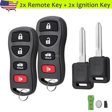 2 For 2002 2003 2004 2005 2006 Nissan Maxima Altima 350z Entry Remote Fob Key 2 For 2002 2003 2004 2005 2006 Nissan Maxima Altima 350z Entry Remote Fob Key