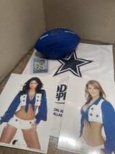 Dallas cowboys  Walt Garrison Autograph Dallas Cowboy Cheerleaders Cowboy Towel