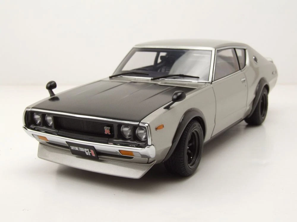 1:18 AUTOART NISSAN Skyline GT-R (R34) Z-Tune 2005 Bayside Blu/con Cofano in Carbonio EUR 289,95