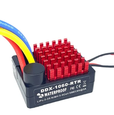 MARKENLOS 9IMOD 60A ESC Fahrregler Speed Controller RC Car 1/10 Brushed Motor