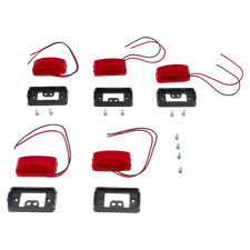 New 5pcs Led Dually Tailgate Light 1988-00 Fits For Chevy Chevrolet Gmc 3500 C30