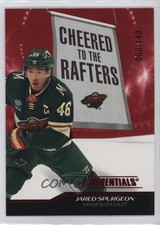 2024 Upper Deck Credentials Cheered to the Rafters Red 8/149 Jared Spurgeon 0nr3