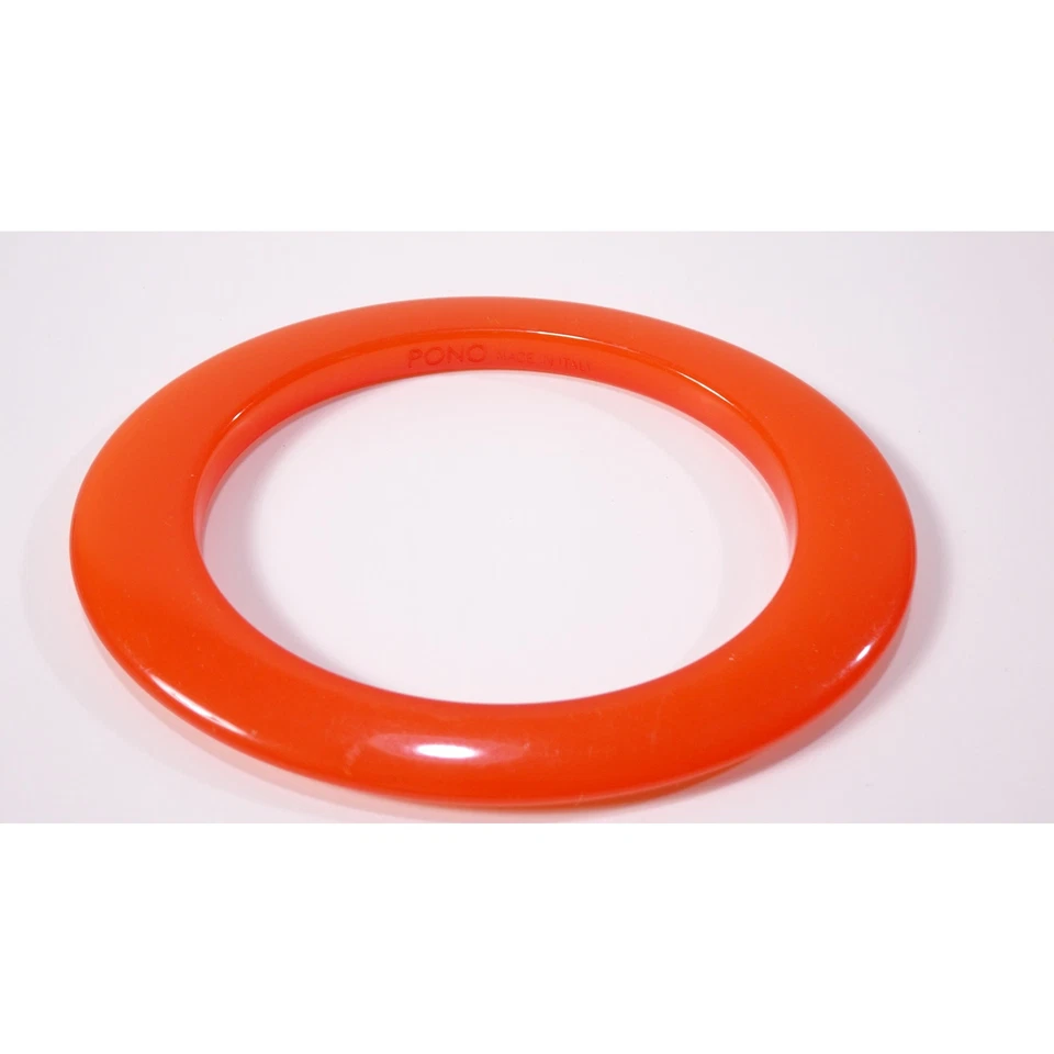 Brazalete Brazalete Ovalado Elíptico Granito Pono by Joan Goodman Nuevo sin Etiquetas 198 Rojo Foto 4 de 4