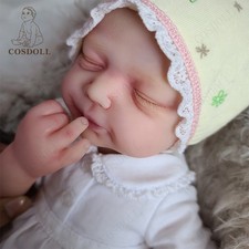 COSDOLL 18'' Girl Reborn Baby Doll Full Body Silicone Real Touch - Gift for Kids