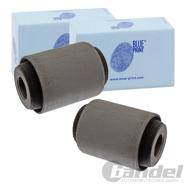 2X Blue Print Querlenkerlager Buchse Hinten Unten Passend FüR Mitsubishi Pajero-image