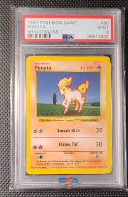 Ponyta 060/102 Base Set (Shadowless) Regular