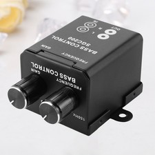  Subwoofer-Equalizer Bass Management Lautstärkeregler Kfz Verstärker Audioknopf