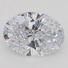 2.67ct Oval Lab Grown Loose Diamond GIA Certified F/VVS1 +Free Ring (1479014327) 2067.16 per carat