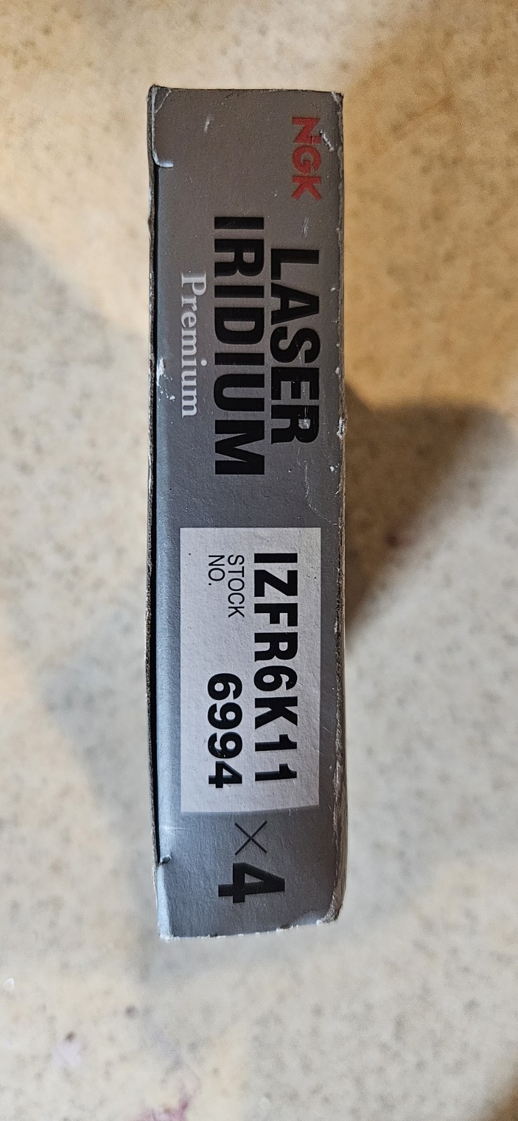 NEW 4 PACK NGK IZFR6K11 Spark Plug-Laser Iridium, 6994