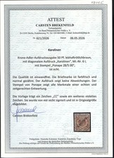 Dt. Kolonien Karolinen Mi.-Nr. 6 I gestempelt, FA. BrekenfeldBPP.