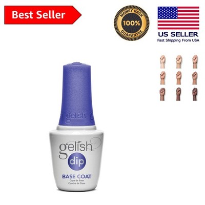 Clear Base Coat Step 2 - Harmony Relish 15ml Nail Dip for Lasting Protection