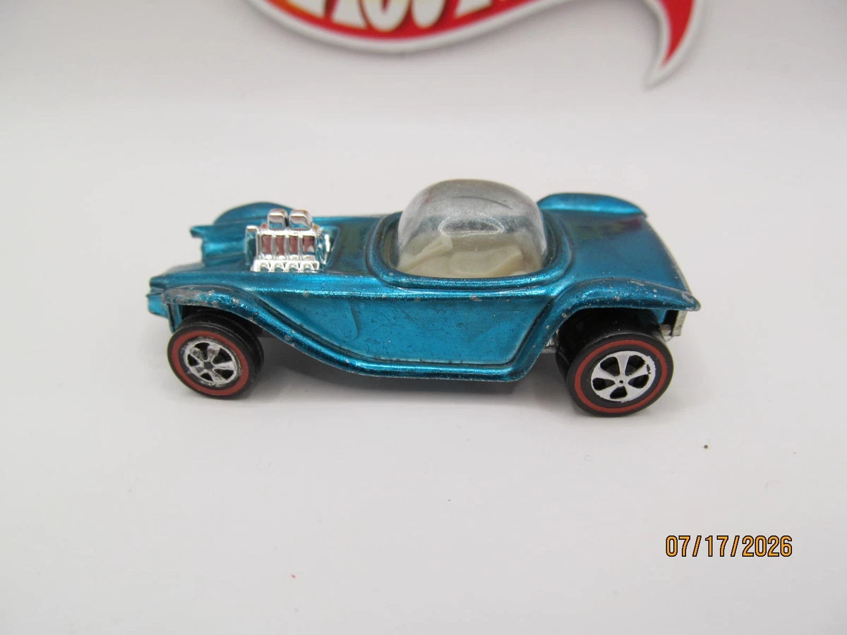 Hot Wheels Redlines Blue 1968 Vehicle Year Vintage Manufacture