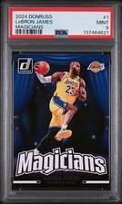 2024 PANINI DONRUSS MAGICIANS #1 LEBRON JAMES PSA 9