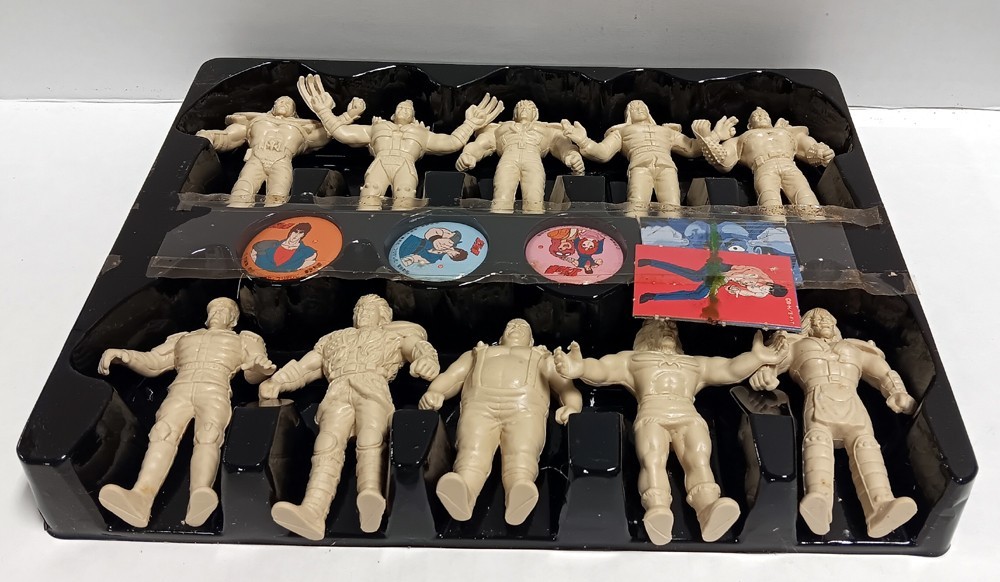 KINKESHI−BOX Kinnikuman reprint Kinkeshi BOX skin color all 418 pcs Complete