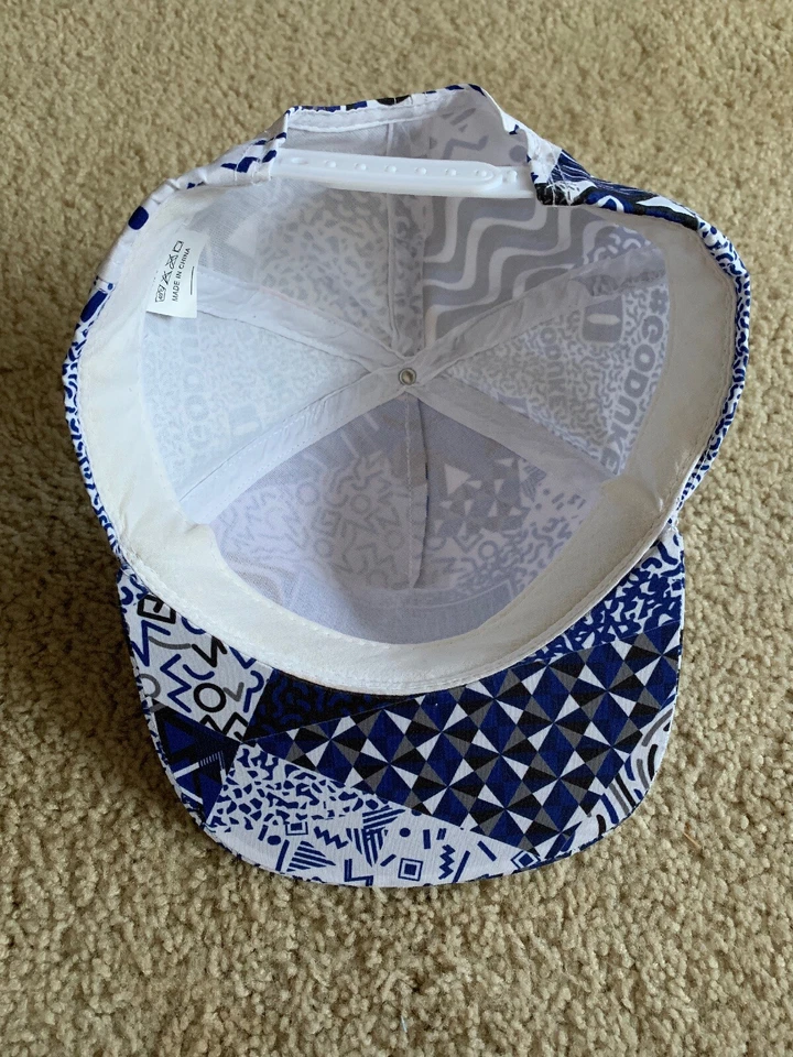 杜克女式篮球蓝色魔鬼平沿帽全印花 NCAA — 第 3/4 张图片