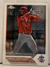 2023 Topps Pro Debut Gabriel Rincones CHROME  #PDC-134 FCL Phillies