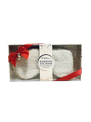 Beauty Muse Pro Warming Eye Lavender Infused Mask In Blush Faux Sherpa - NIB