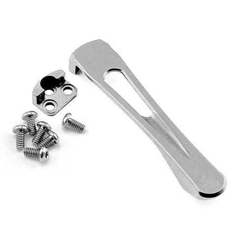 CNC Titanlegierung integrierter Clip für Spyderco C81 Paramilitary 2 C223 Para 3 - Bild 10 von 13