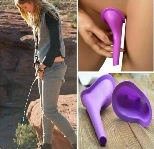Tragbarer weiblicher Damen Frau She Urin Wee Trichter Camping Reise Loo UK - Bild 2 von 11