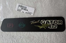 GENUINE M136510 JOHN DEERE TRAIL GATOR 4x2 INDICATOR DECAL PANEL M136510