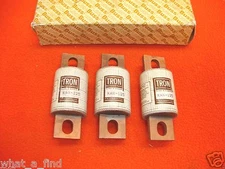  3 Lot NEW Buss Rectifier KAX-125 Fuse KAX125 125 Amp  250 Volt Bussmann