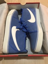 NIKE TOKI LEATHER TRAINER DISTANCE BLUE/WHITE SIZE UK11