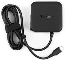 Targus USB-C Charger 45W Universal Power Adapter UK EU US Compatible
