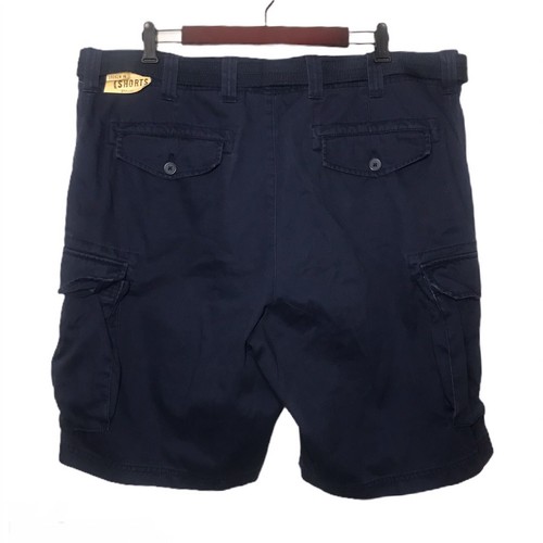 Twill Cargo Shorts Navy Size 