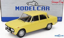 Model Car Group Alfa Romeo Giulia Nuova Super Yellow 1974