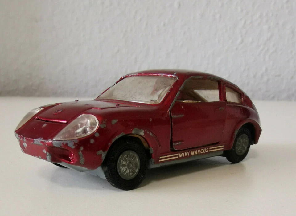 Corgi Toys 341 - Mini Marcos GT 850 Golden Jacks 60er Vintage ohne OVP - Bild 2 von 4