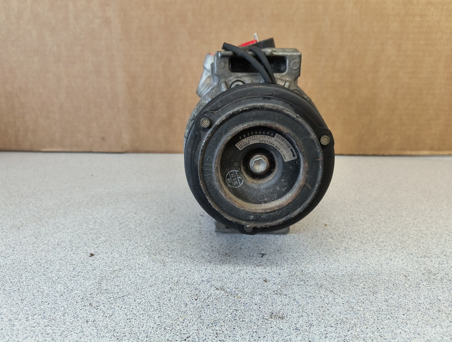 1999 Bentley Arnage 4.4T AC Compressor With Pulley PA22565PD