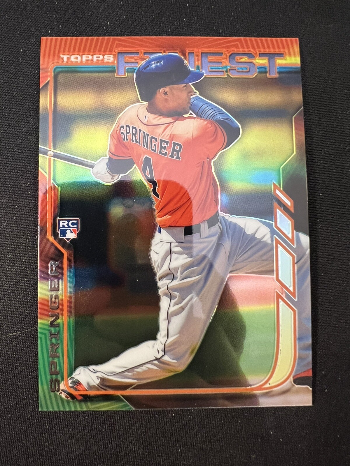 2014 Topps Finest George Springer #39 Rookie RC