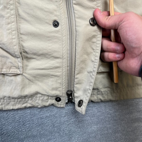 Travelsmith Vest Mens XL Beige Khaki Utility Pockets Hike Camping Safari Vented - Picture 10 of 13