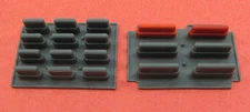 Uniden Bearcat BC147XLT Police Scanner REPAIR PART - Rubber Button Panels (both)