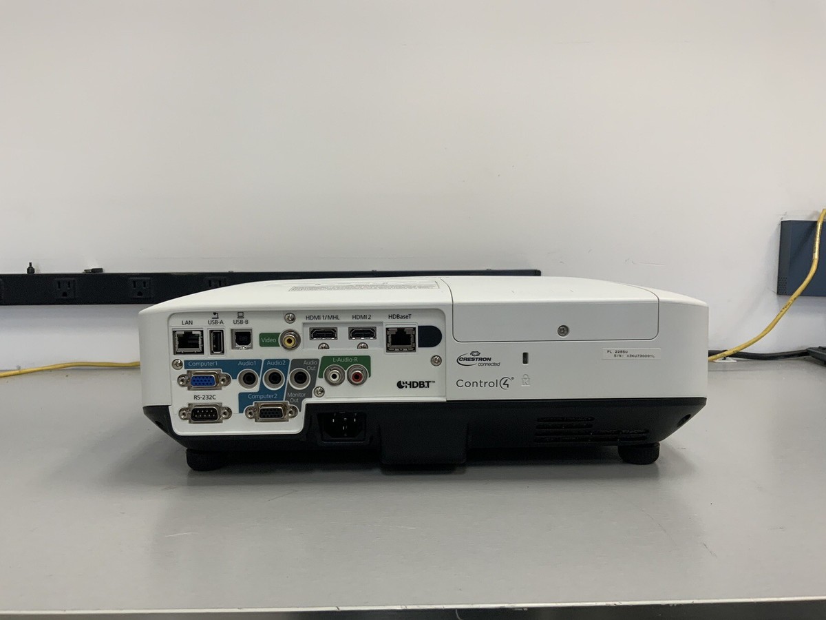 Epson PowerLite 2265U LCD Projector WUXGA 5500 Lumens V11H814020