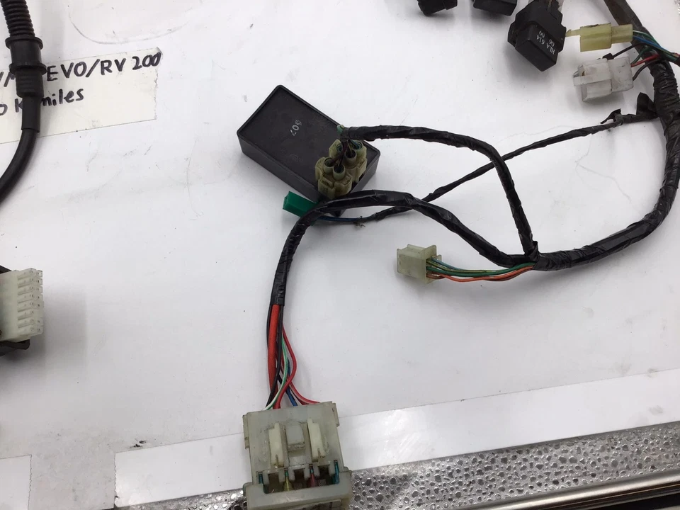 OEM SYM EVO RV200 - Complete Wiring Harness Uncut CDI Included - Изображение 2 из 4