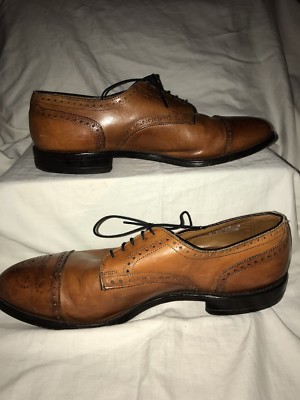 ?2xHP?VTG 1980s-90s Allen Edmonds Walnut Brown Leather Sanford Wing Tip Oxford Allen Edmonds | Shoes | 2xhpvtg 98s90s Allen Edmonds Walnut  main image 2