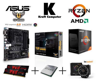 PC Bundle Aufrüstkit Ryzen 7 5700X 8x4,6GHz ASUS GAMING A520M-PLUS +16GB 3600MHz