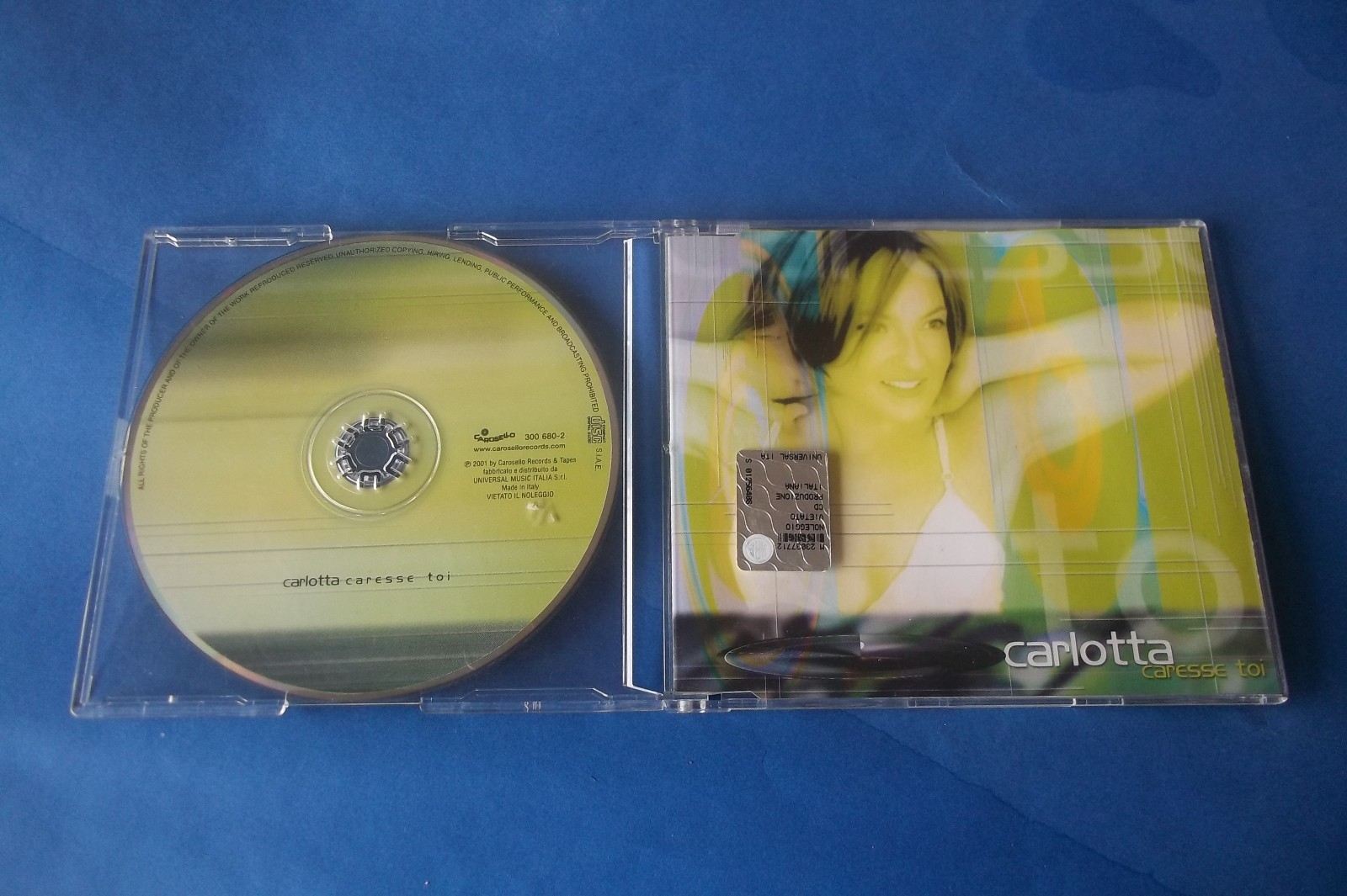 CARLOTTA " CARESSE TOI " CDs 2001 CAROSELLO RECORDS NUOVO