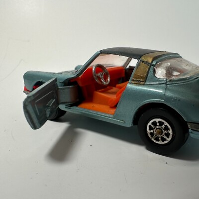 Corgi Toys Whizzwheels Blue Porsche Targa 911S Diecast Metal