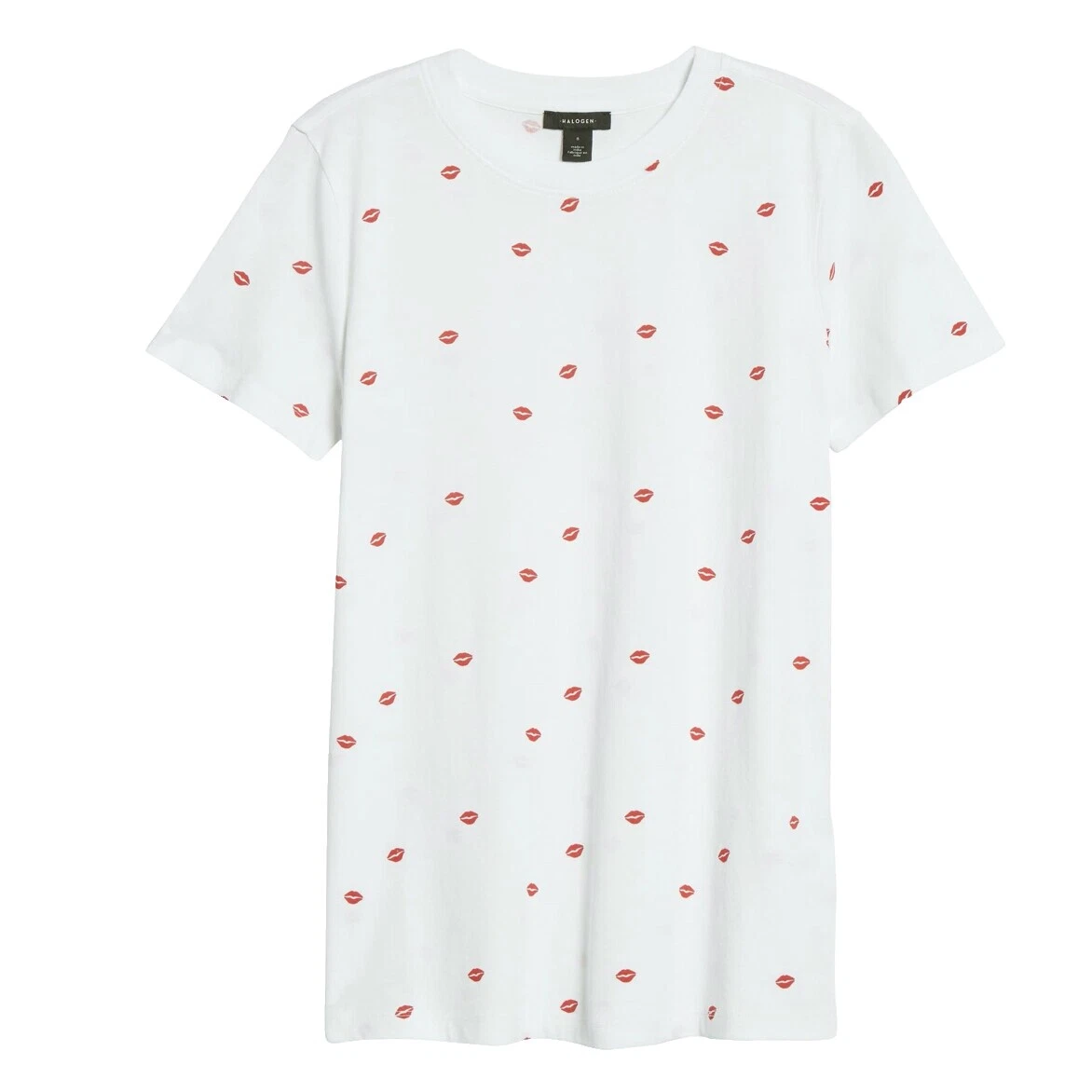 Patrón sólido Halogen algodón Tops para mujer