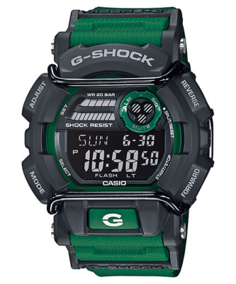 【極美品】G-SHOCK GD-400-3DR 緑 動作品 箱付 Casio G-Shock GGD-400-3 High-luminosity Digital World time Mens