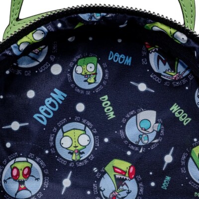 Loungefly Invader Zim Gir 20th Anniversary Mini Backpack +  display picture 2
