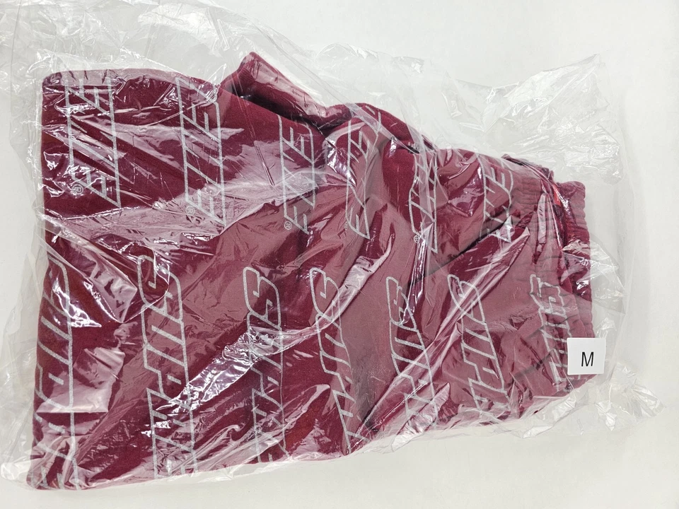 Pantalón deportivo Supreme Repeat Cardinal rojo 2018 talla mediana nuevo Foto 3 de 4