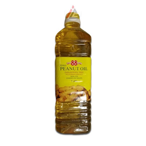 Double Eight (88) - Edible Peanut Cooking Oil (Cholesterol Free) - 1 Litre - 第 1/1 張圖片